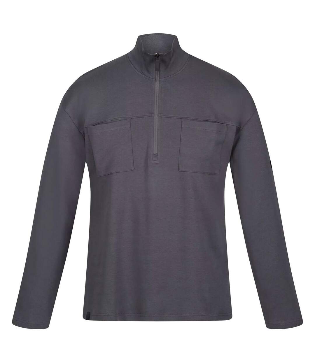 Mens Ferdo Fleece Top Dark Grey Regatta-2