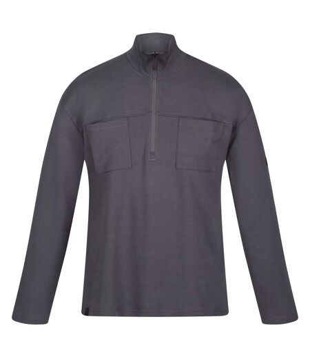 Mens Ferdo Fleece Top Dark Grey Regatta