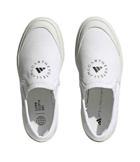 Mens Stella Mccartney Canvas Low Shoes White Adidas