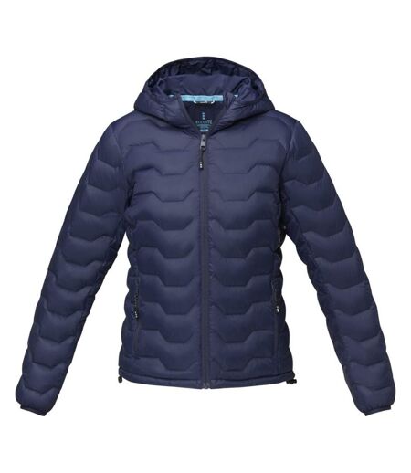 Womens/ladies petalite insulated recycled down jacket navy Elevate NXT