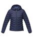 Womens/ladies petalite insulated recycled down jacket navy Elevate NXT