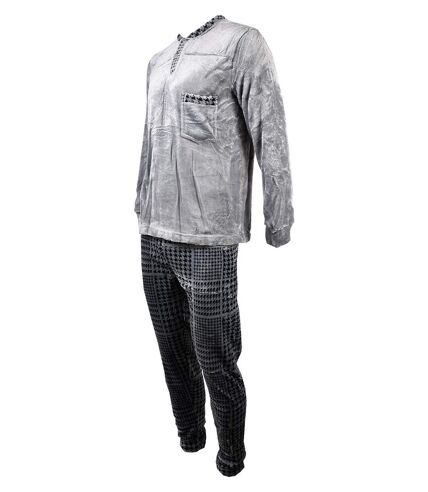 Pyjama Homme POLAIRE ECO 2535 GRIS