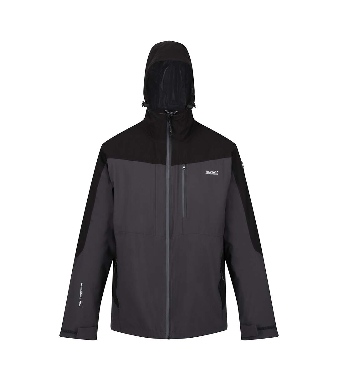 Veste imperméable wentwood homme cendre / noir Regatta-1