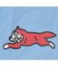 Mens Mesh Dog Shorts Light Blue ICECREAM-3