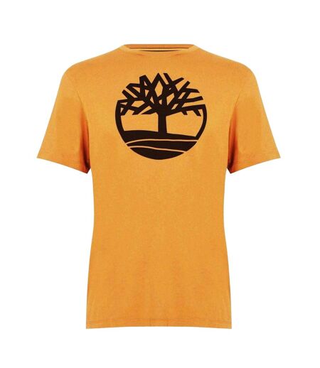 T-shirt Motif/style Logo Homme Marron Timberland