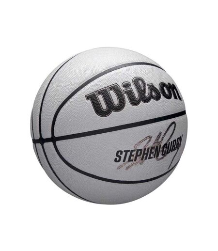 Ballon De Basket Motif/style Nba Curry Taille 7 Gris Wilson