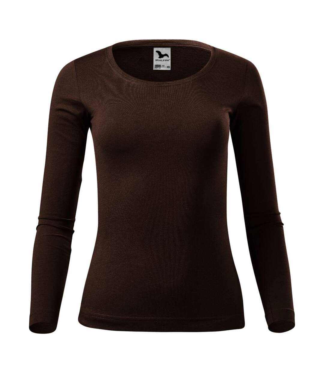 T-shirt Manches Longues Femme Marron Malfini-1