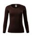 T-shirt Manches Longues Femme Marron Malfini-1