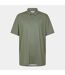 Mens All-over Print Regular Short-sleeved Polo Shirt Khaki Navy Blue Lacoste-1
