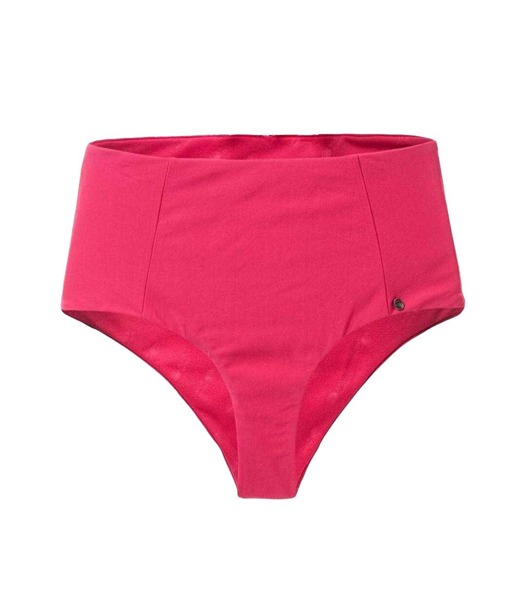 Bas De Maillot De Bain Motif/style Uni Palima Femme Rouge Aquawave-2