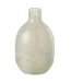 Vase Design en Verre Mosaïque 27cm Gris Clair-1