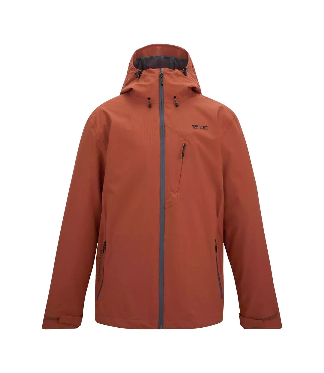 Veste Imperméable Oklarna Homme Rouge Orangé Regatta-2
