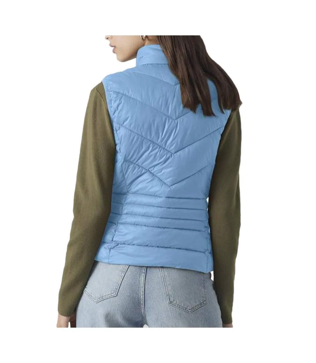 Doudoune sans manche bleu femme vero moda sorayasiv-2