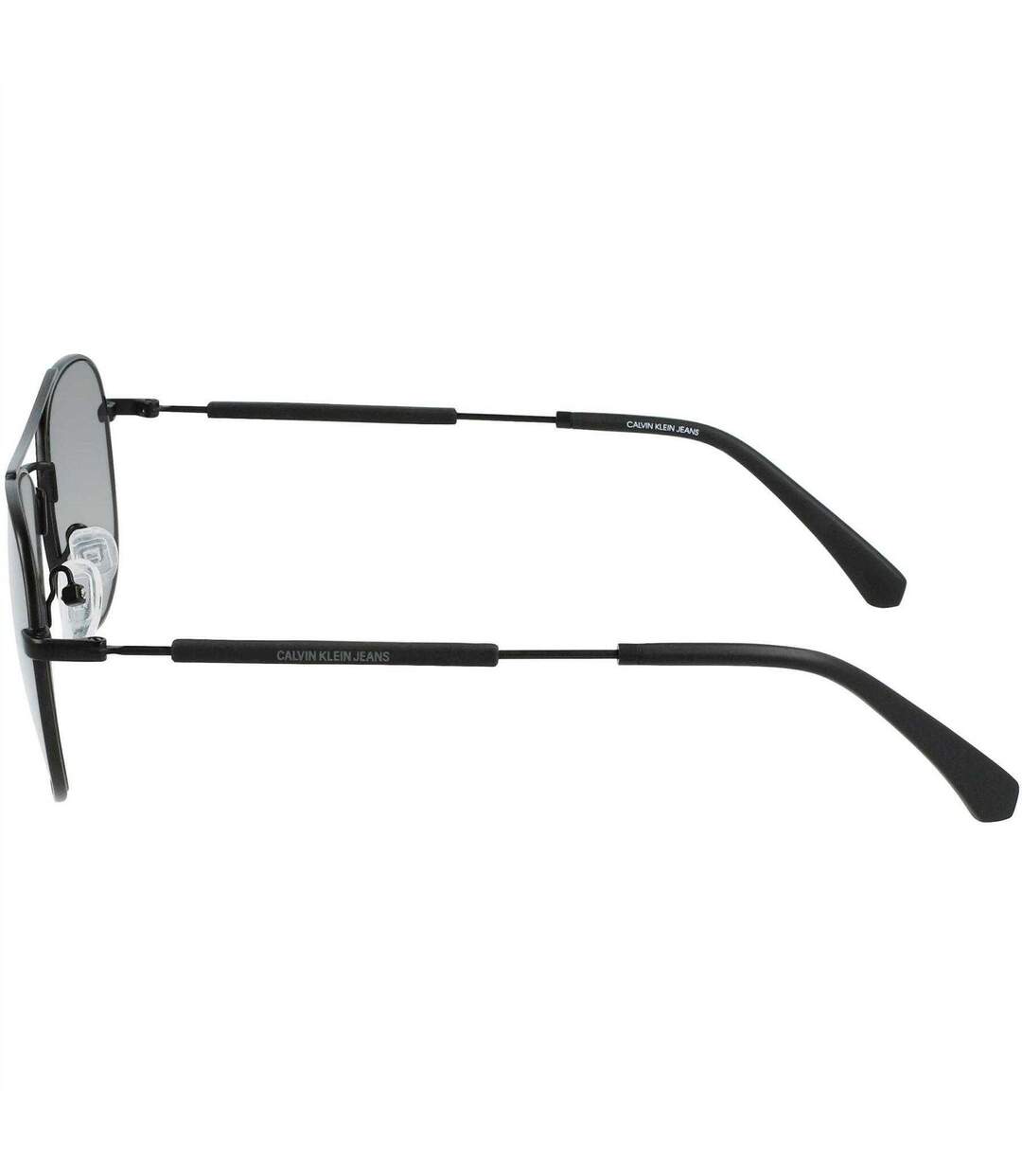 Mens Jeans Pilot Style Teardrop Sunglasses One Size Matte Black Calvin Klein-3