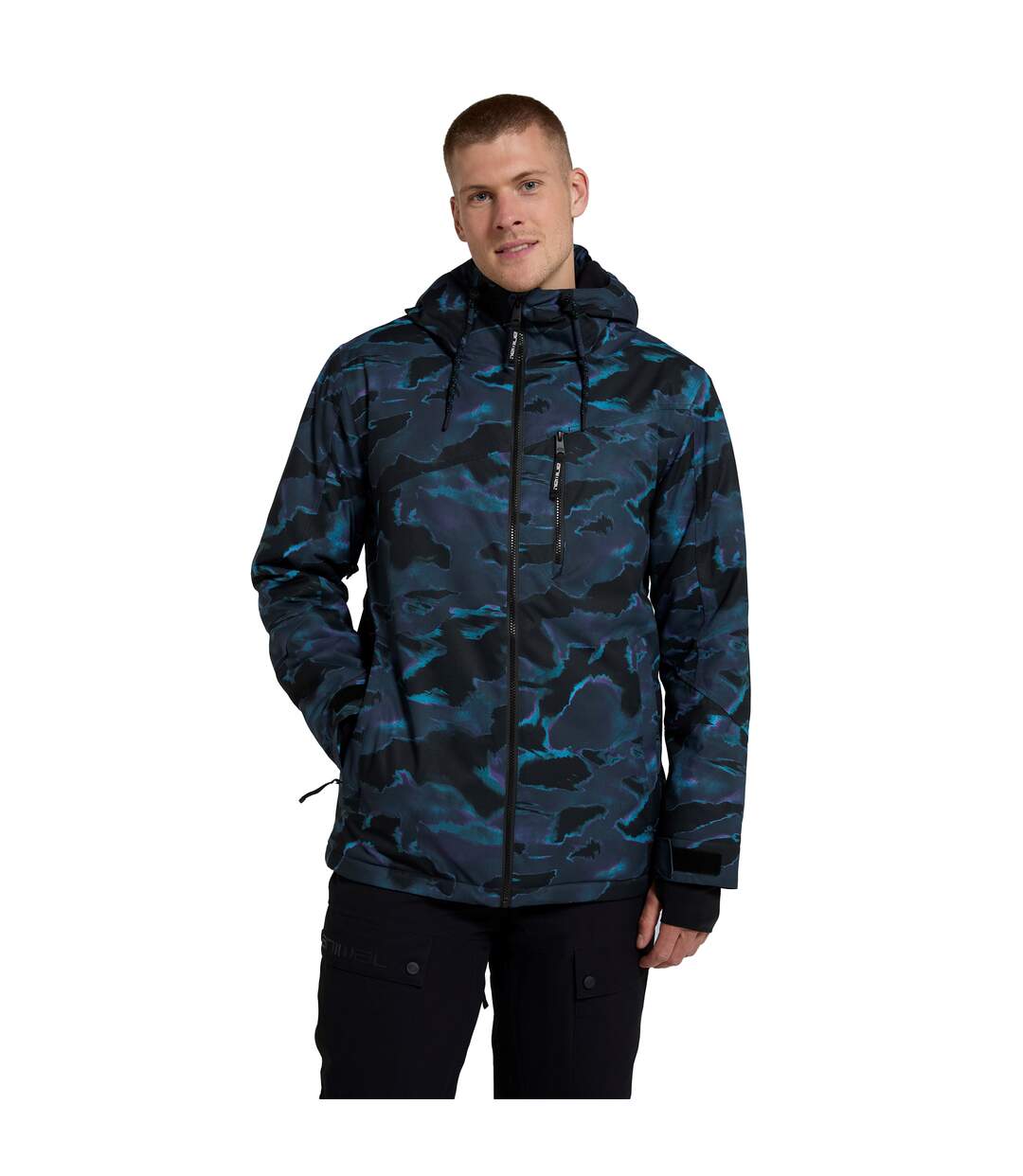 Blouson de ski laxx homme charbon Animal-1