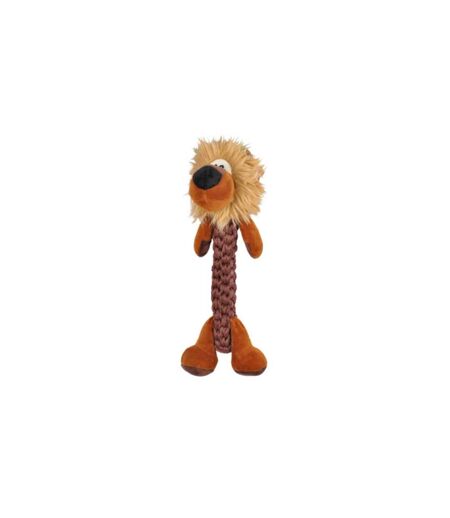 Peluche pour Chien Lion 34cm Marron