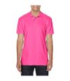 Gildan Softstyle Mens Short Sleeve Double Pique Polo Shirt (Heliconia) - UTBC3718