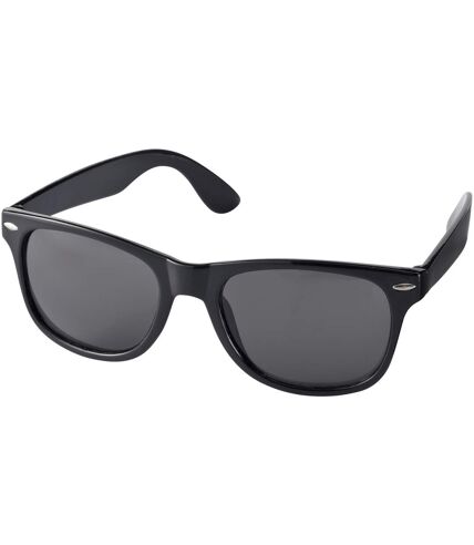 Bullet Sun Ray Sunglasses (Solid Black) (One Size)