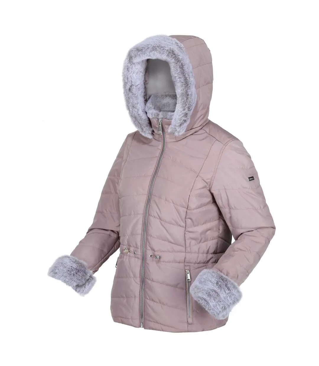 Veste Motif/style Bord Duveteux Willabella Femme Vieux Lilas Regatta-3