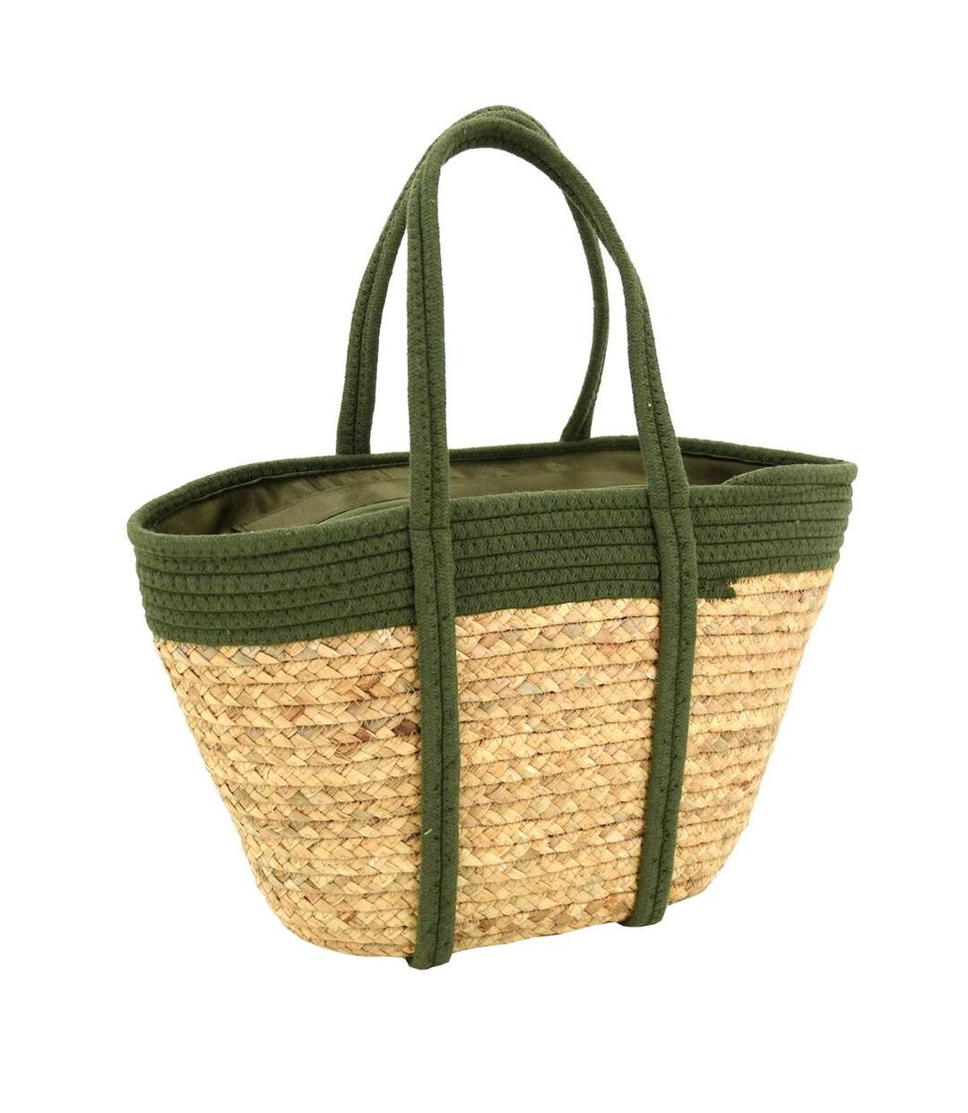 Sac en palmier naturel et teinté-1