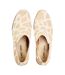 Womens/ladies Kallie Giraffe Print Suede Ankle Boots White Toms-4