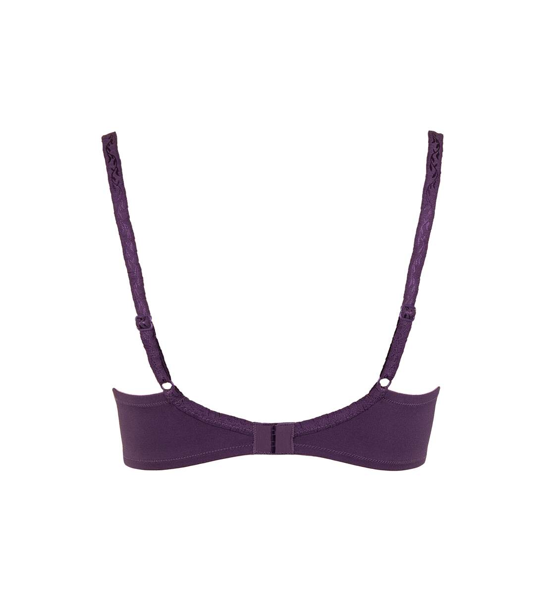 Soutien-gorge push-up Emanuelle Lisca prune-4