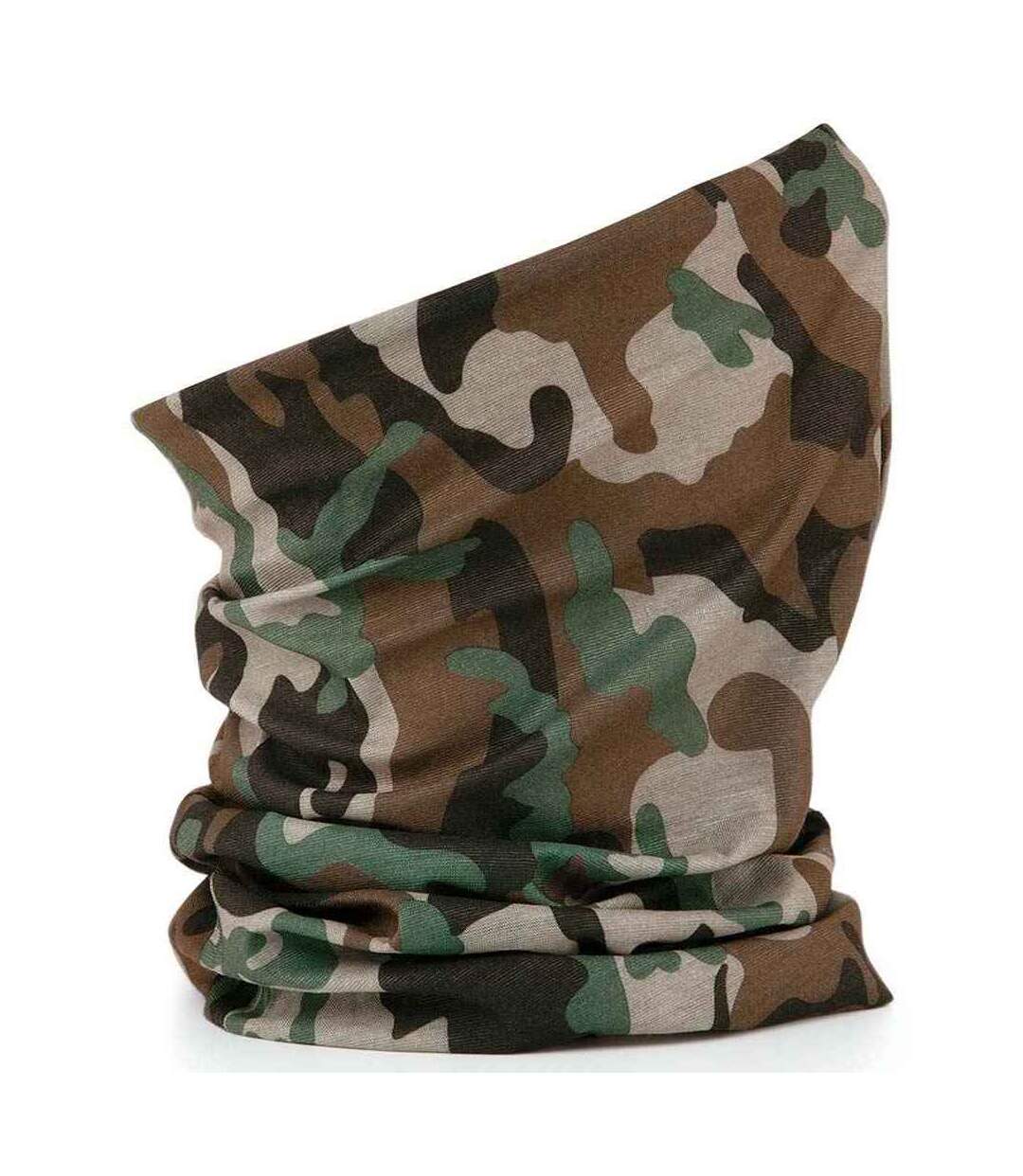 Unisex Adult Bandana One Size Jungle Camo Beechfield-1