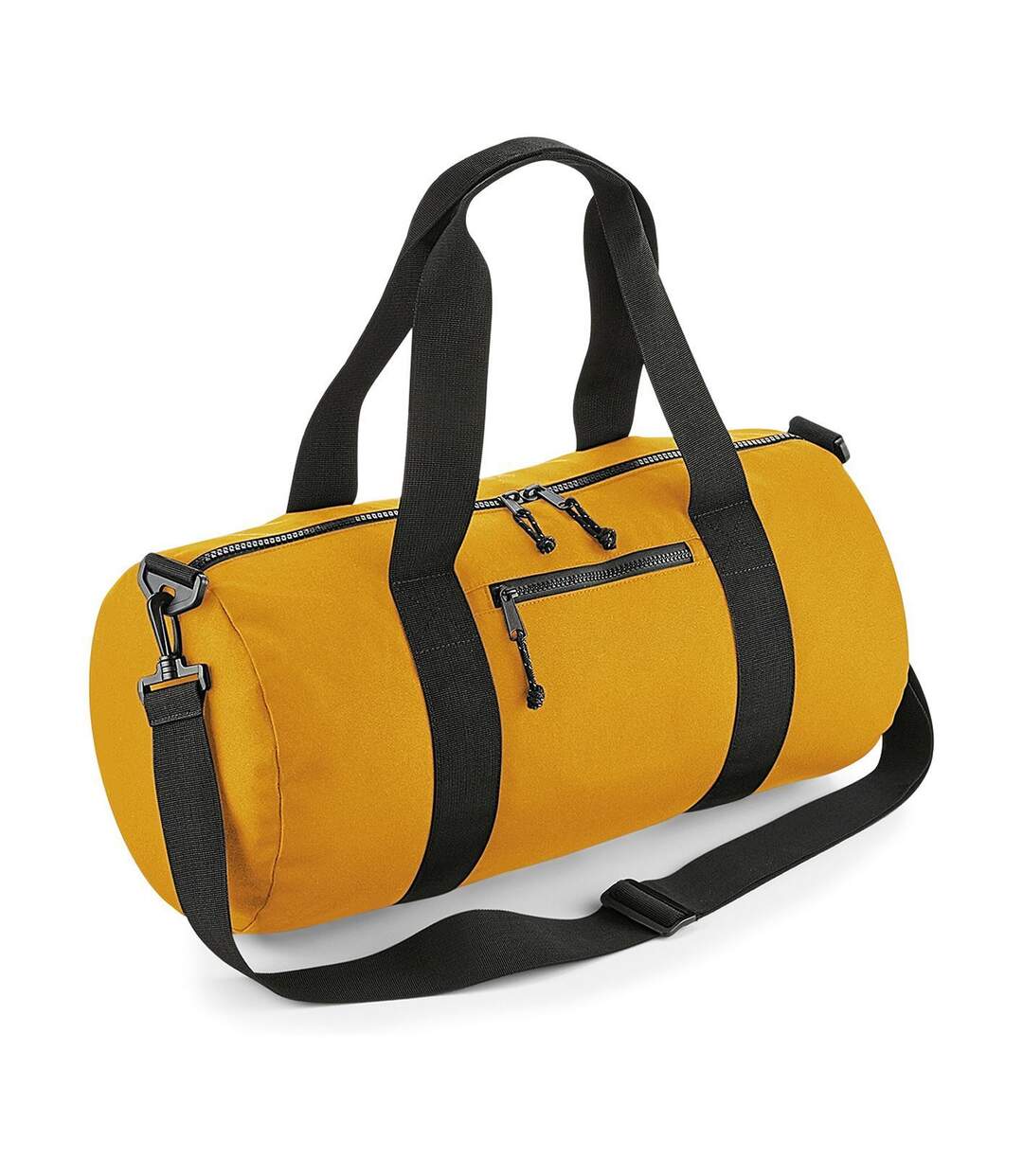 Sac polochon en polyester recyclé - BG284 - jaune moutarde-2