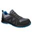 Unisex Adult Suede Trainers Black Blue Portwest-1
