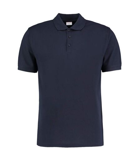 Polo à manches courtes homme bleu marine Kustom Kit