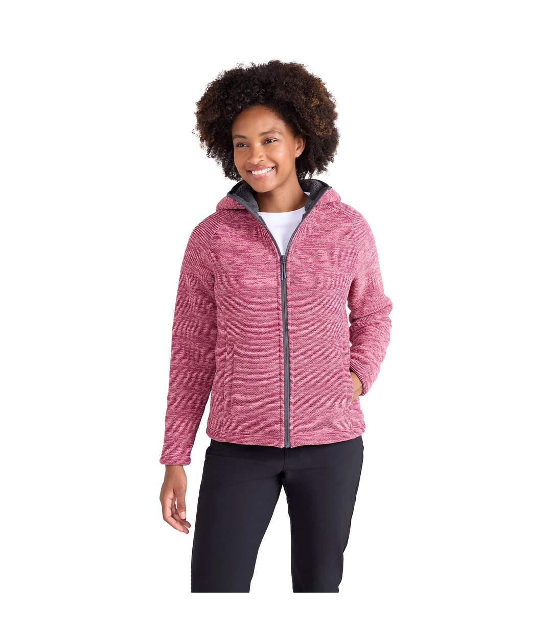 Haut Polaire Hayfield Femme Rose Mountain Warehouse-2