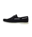 Mens Monteiro Leather Boat Shoes Navy Nicholas Deakins-3