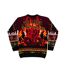 Pull Noël One Ring To Rule Them All Adulte Pourpre Noir Orange Lord Of The Rings-2