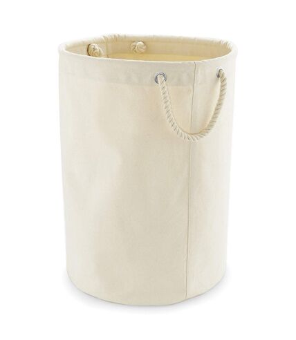 Westford Mill Heavy Canvas Trug Storage Bag (Pack of 2) (Natural) (S)