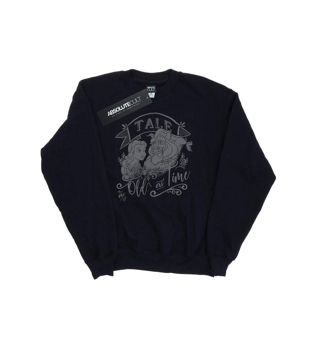 Disney - Sweat BEAUTY AND THE BEAST TALE AS OLD AS TIME - Femme (Noir) - UTBI10242-1