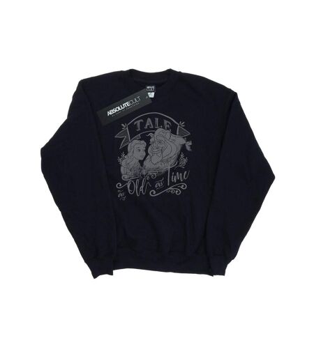 Disney - Sweat BEAUTY AND THE BEAST TALE AS OLD AS TIME - Femme (Noir) - UTBI10242