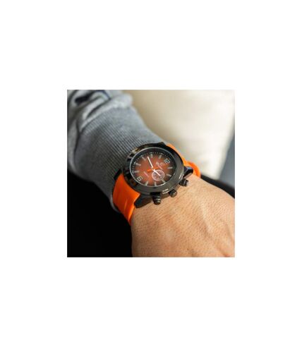 Incroyable Montre Homme Silicone Orange CHTIME