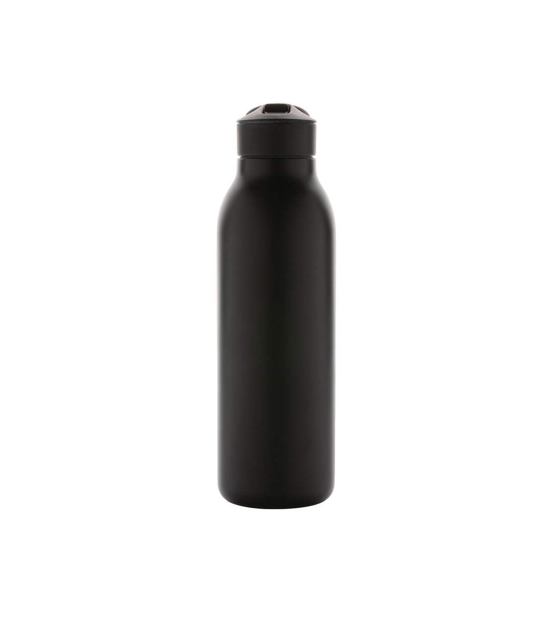 Ara flip top recycled stainless steel 500ml water bottle one size black Avira-4
