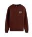 Womens/ladies Heart Regular Sweatshirt Brown Tommy Jeans-2