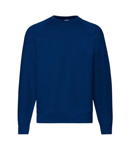 Fruit Of The Loom Mens Raglan Sleeve Belcoro® Sweatshirt (Navy) - UTBC368