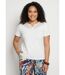 T-shirt coton maille flammée dentelle-1