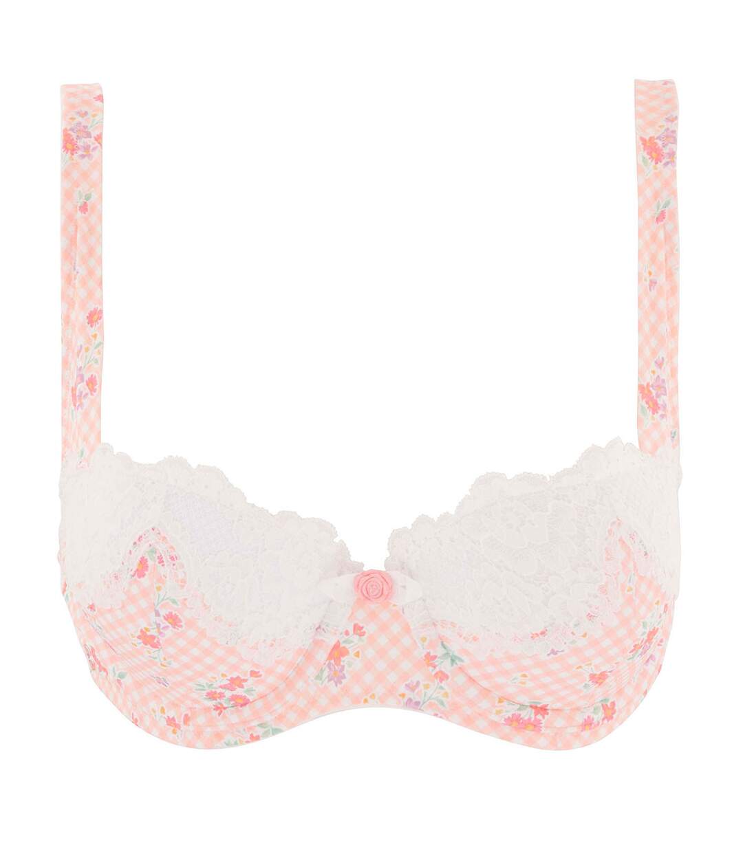 Soutien-gorge coques moulées blanc Camomille-1