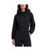 Womens/ladies Veneda Hooded Long-sleeved Jumpsuit Black Timberland-4