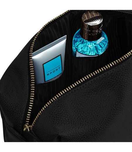 Nuhide Wash Bag One Size Black Quadra