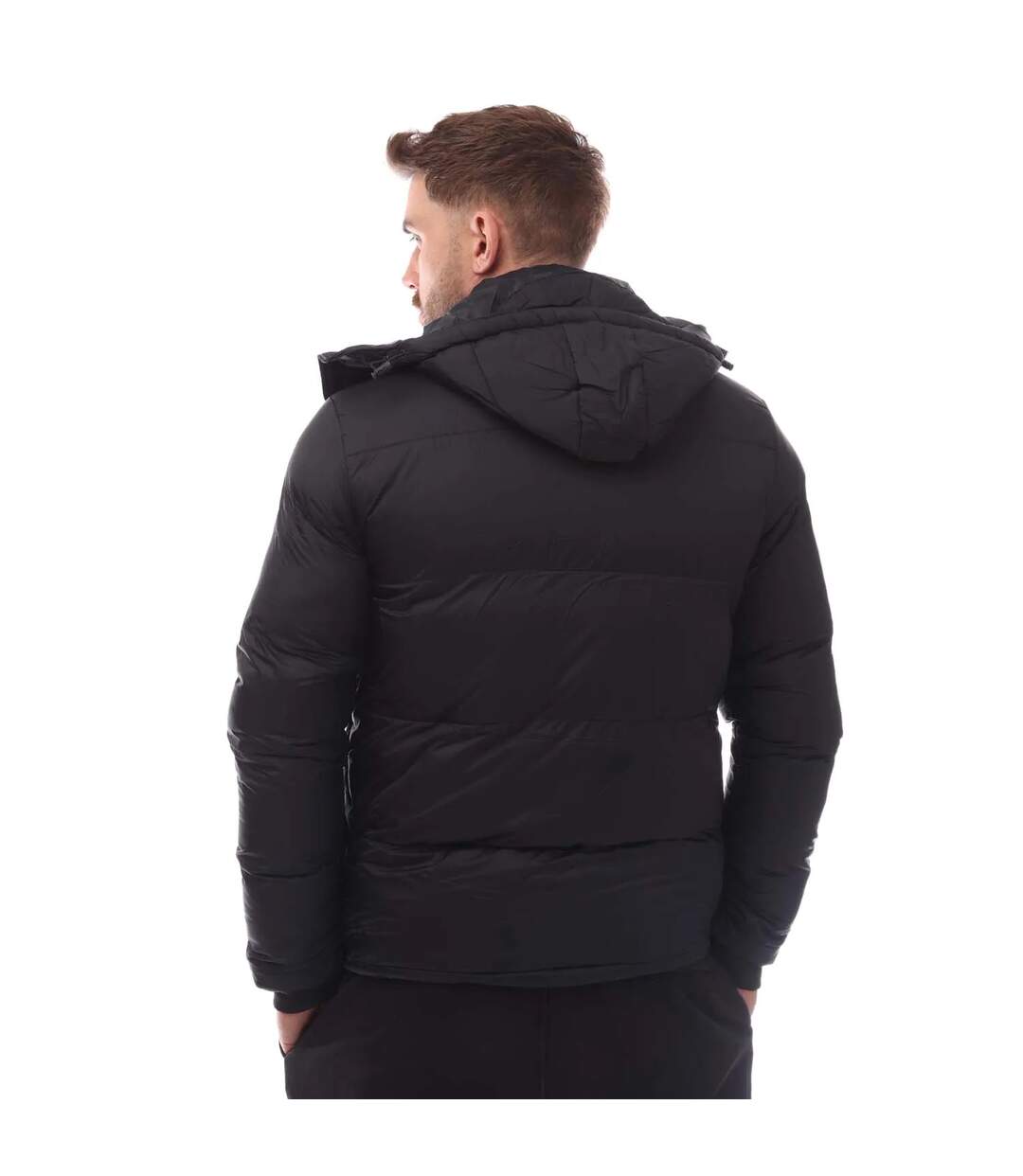 Mens addition padded puffer jacket navy Loyalty & Faith-2