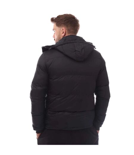 Mens addition padded puffer jacket navy Loyalty & Faith