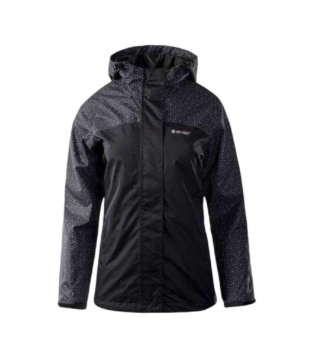 Veste Imperméable Motif/style À Motifs Monsa Femme Noir Hi-Tec-1