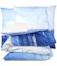 Parure de lit percale de coton collection REGATE Taie 65x65 cm-2