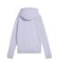 Womens/ladies Essential Fleece Full Zip Hoodie Blue Puma-3