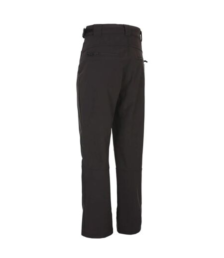 Mens Hemic Softshell Trousers Black X Trespass
